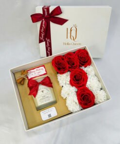 Quà tặng thiết kế – Nến thơm và Hoa theo tên 02