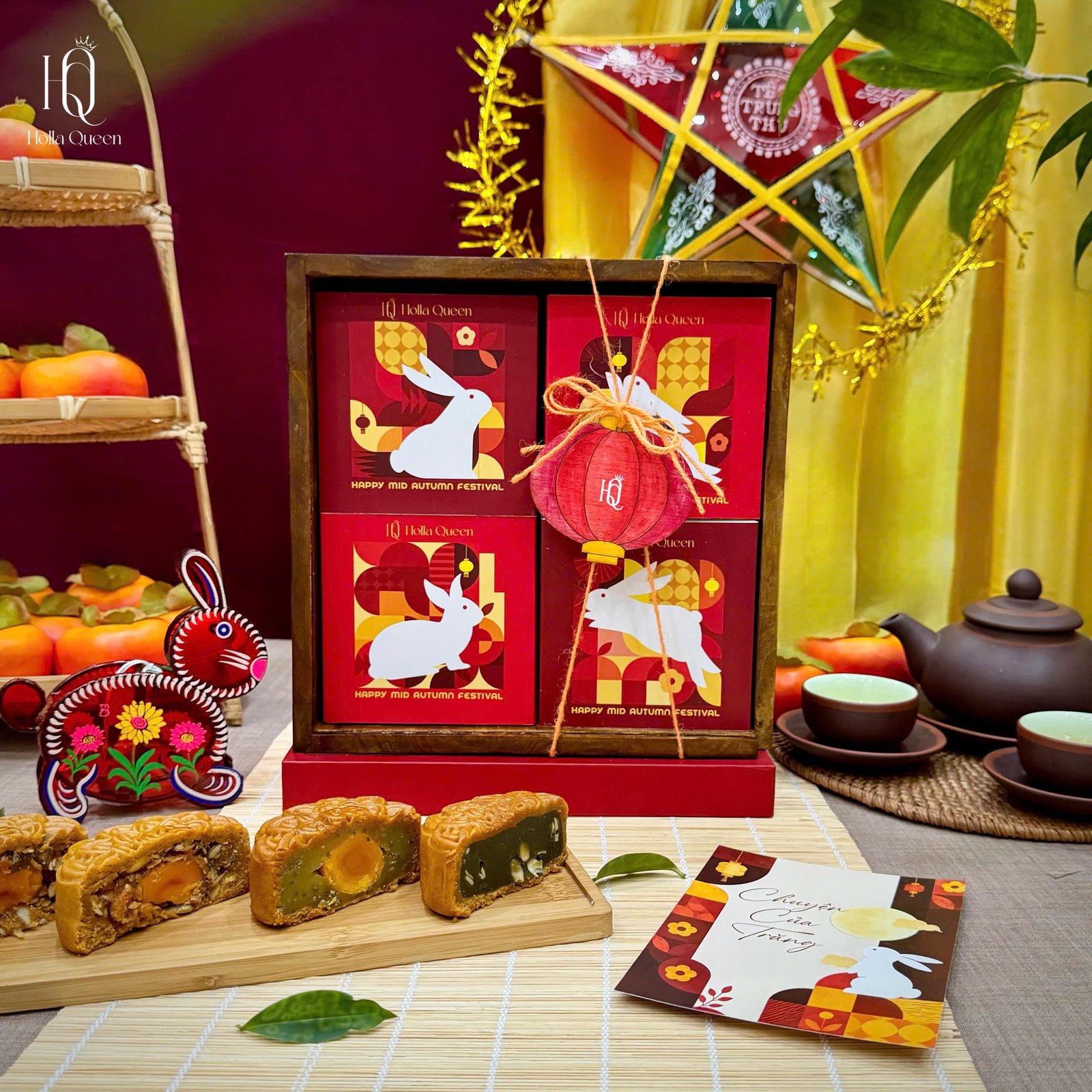 Set quà Trung thu Vườn thỏ ngọc